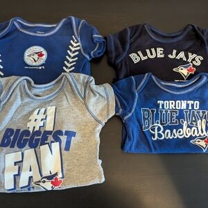 Blue Jays Baby Body Suits